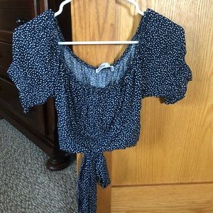 Hollister Tie Back Top